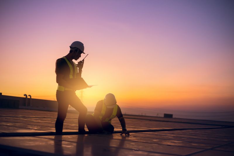 Roofing Professionals at Work